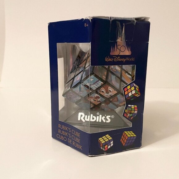 Disney Rubiks Cube 50th Anniversary Mickey & Friends Damaged Box - Picture 1 of 11